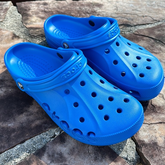 Men’s Crocs Blue Cobalt Sz 11 - Picture 7 of 7